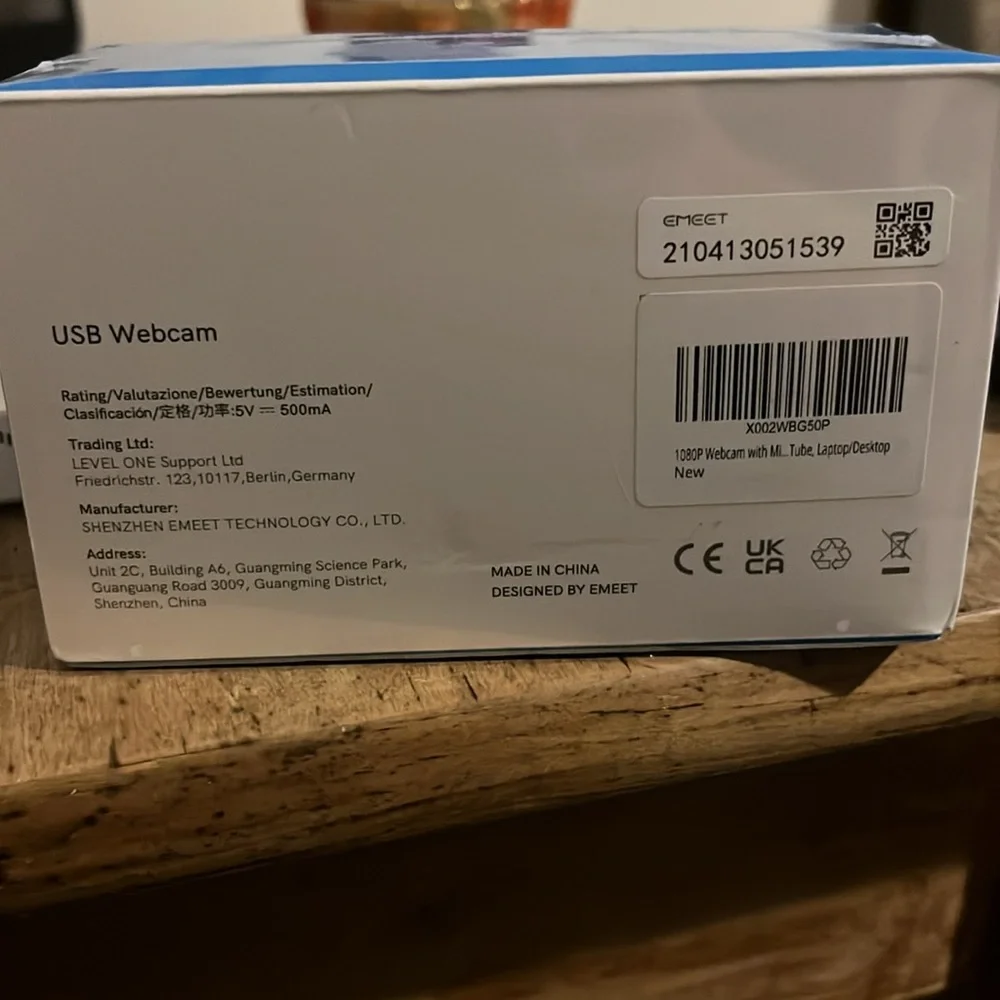 EMEET 1080P WebcamW/Microphone